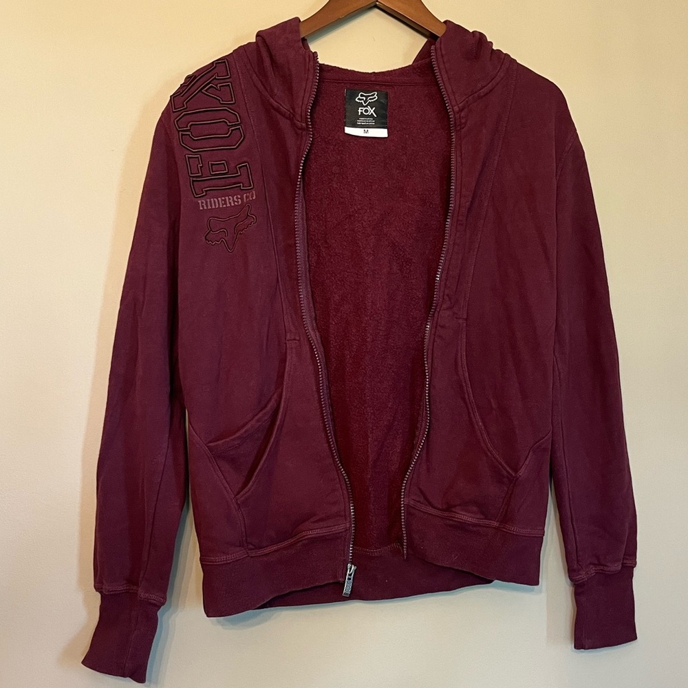 Woman’s Fox Racing Zip Up Hoodie